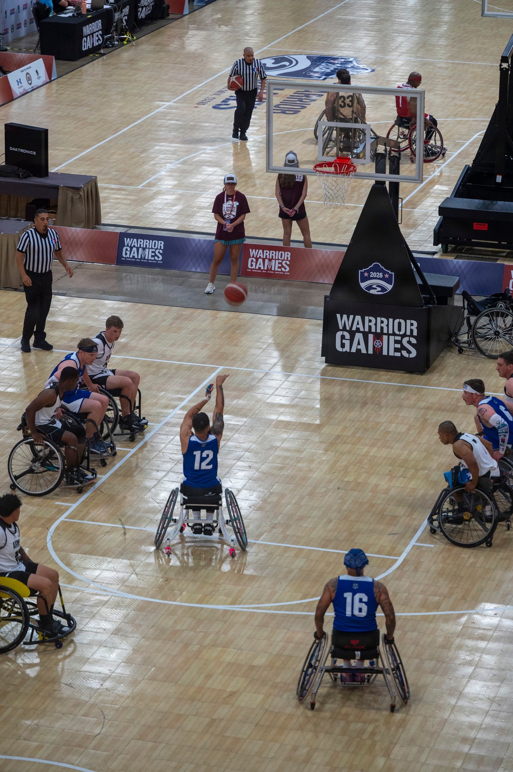 Warrior Games 2026 Basketball Competition