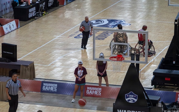 Warrior Games 2026 Basketball Competition