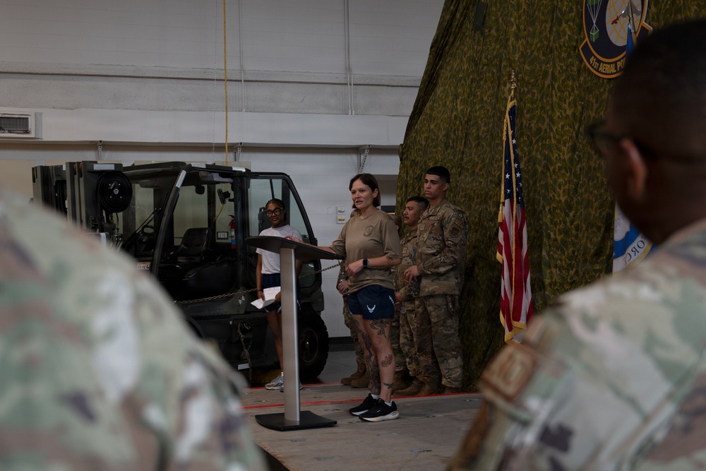 41st Aerial Port Squadron honors fallen at annual Port Dawg Run
