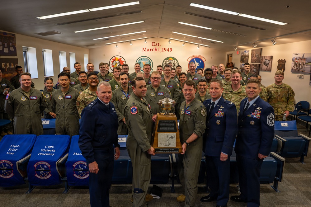 93rd Air Refueling Squadron awarded the Carl A. Spaatz trophy