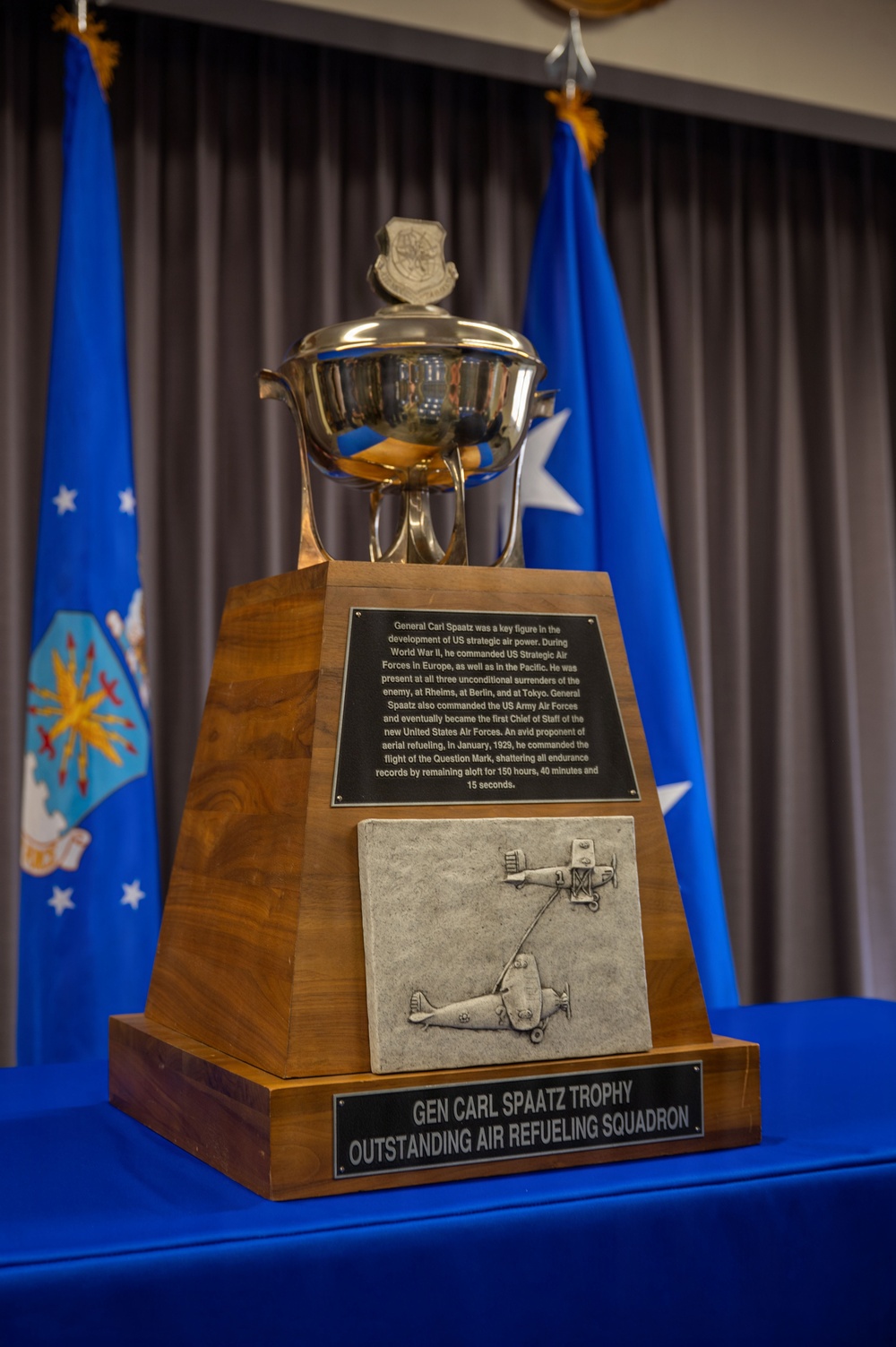 93rd Air Refueling Squadron awarded the Carl A. Spaatz trophy