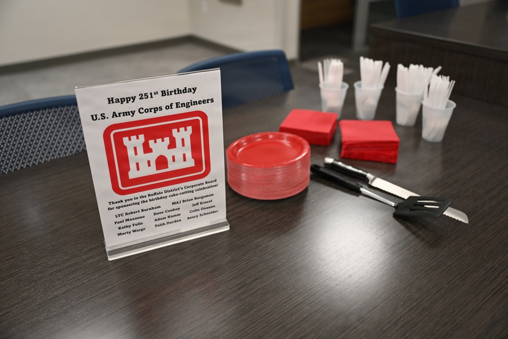 Buffalo District Celebrates USACE 251st Birthday