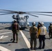 26th Marine Expeditionary Unit’s Type Commanders Amphibious Training | HMH-461 conduct maintenance aboard the USS Arlington