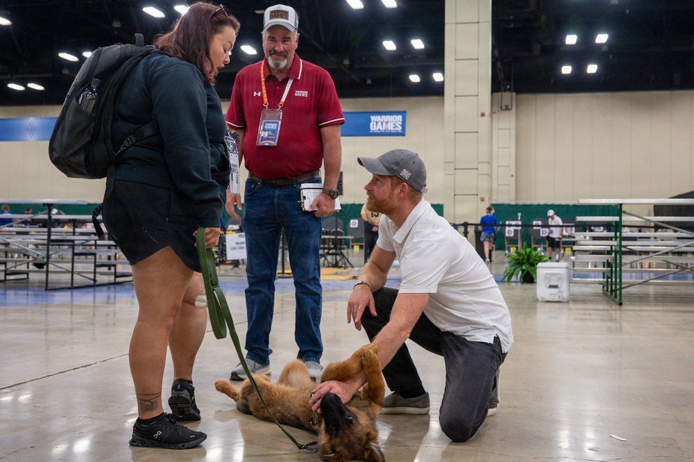 Prince Harry visits Warrior Games 2026