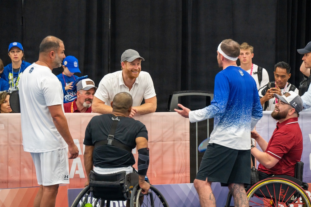 Prince Harry visits Warrior Games 2026
