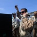USS George H.W. Bush signal aircraft for landing