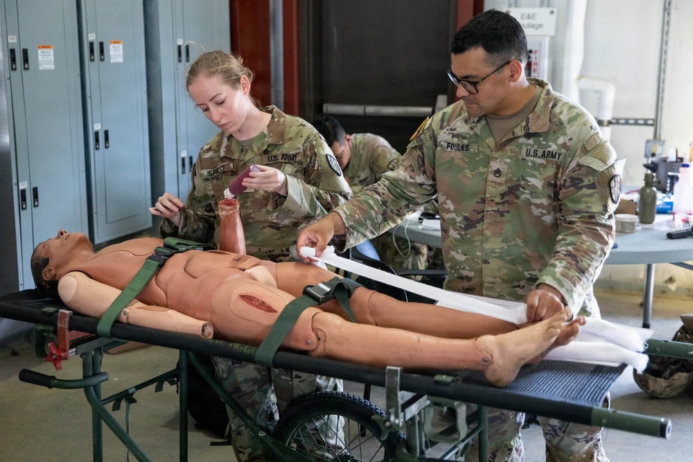 Operation Sentinel Justice Enhances Training Realism Through Moulage Preparation at Camp Shelby