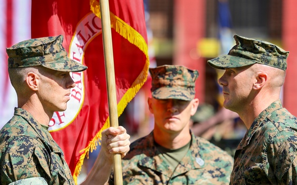 Marine Corps Security Force Battalion (MCSFBn) Kings Bay Holds Change of Command