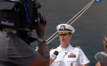 USS Mitscher (DDG 57) returns to Naval Station Norfolk