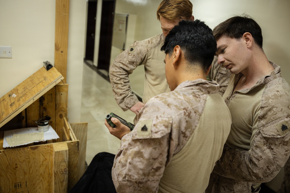U.S. Marines Conduct a Tactical Key Loader and Simple Key Loader Class