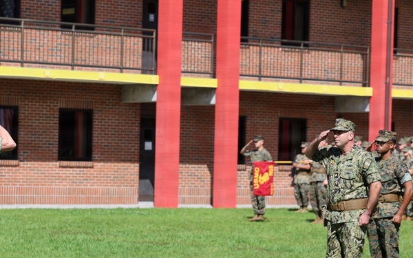 Marine Corps Security Force Battalion (MCSFBn) Kings Bay Holds Change of Command