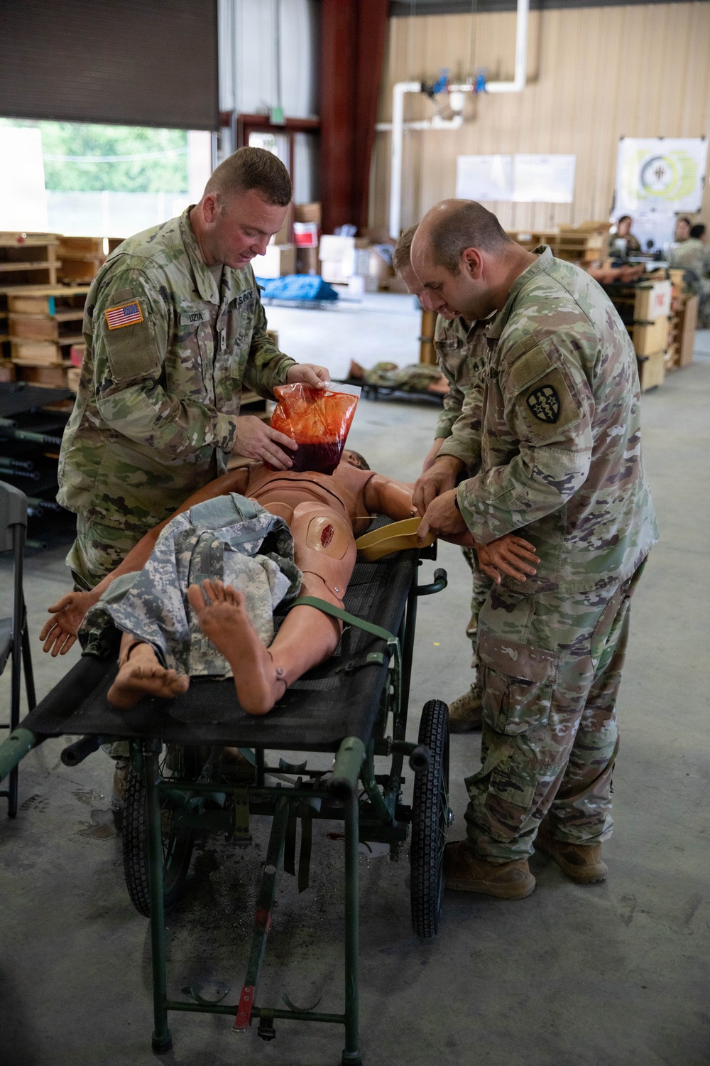 Operation Sentinel Justice Enhances Medical Training Realism Through Moulage Preparation at Camp Shelby