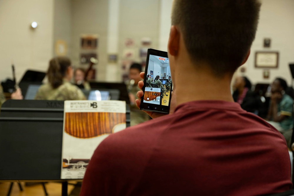 USAF Band mentors international students
