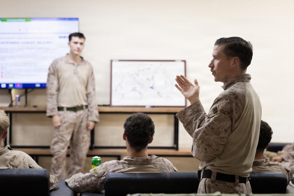 U.S. Marines and Sailors Conduct a Combat Lifesaver Course