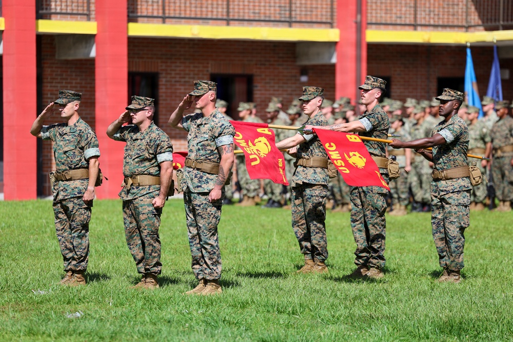 Marine Corps Security Force Battalion (MCSFBn) Kings Bay Holds Change of Command