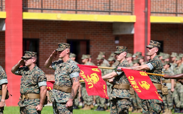 Marine Corps Security Force Battalion (MCSFBn) Kings Bay Holds Change of Command