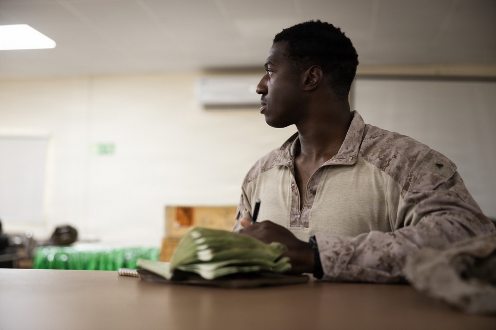 U.S. Marines and Sailors Conduct a Combat Lifesaver Course