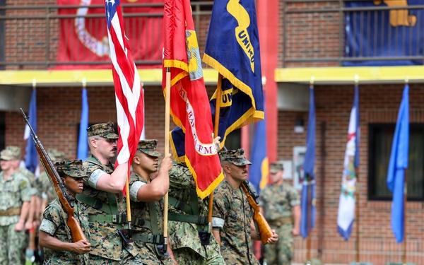 Marine Corps Security Force Battalion (MCSFBn) Kings Bay Holds Change of Command