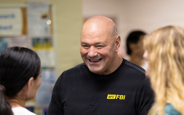 In Their Corner: UFC Visits Walter Reed Warriors