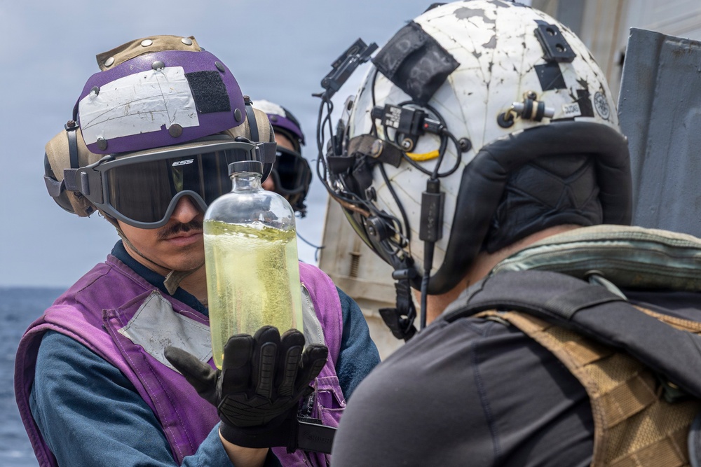 Delbert D. Black Conducts Flight Operations