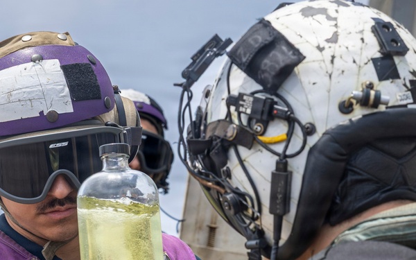 Delbert D. Black Conducts Flight Operations