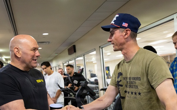 In Their Corner: UFC Visits Walter Reed Warriors
