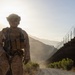 U.S. Marines with 1/7 survey and detect the Southern Border