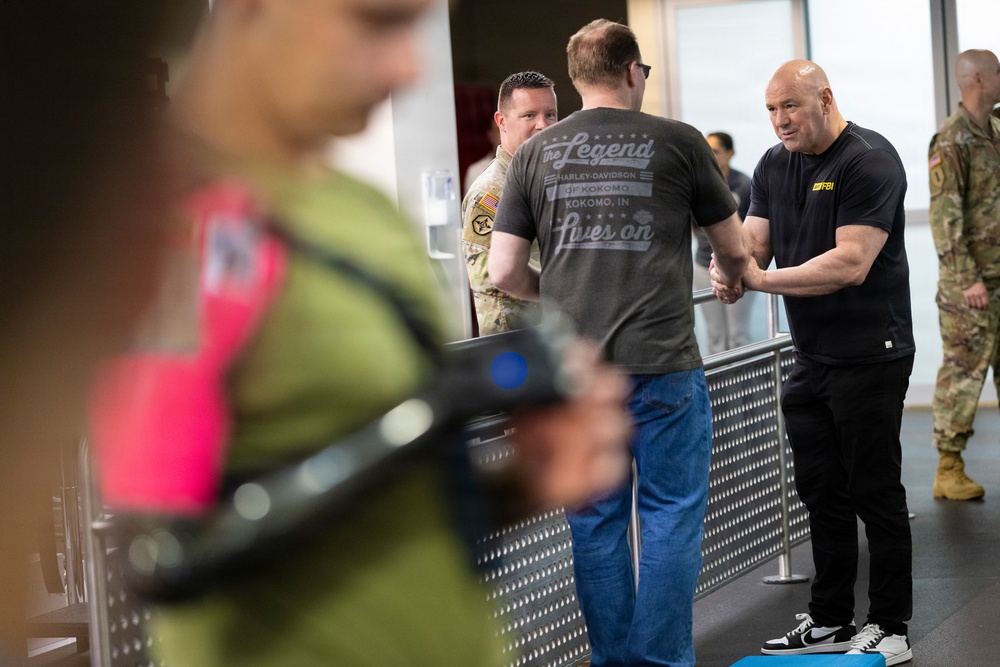In Their Corner: UFC Visits Walter Reed Warriors