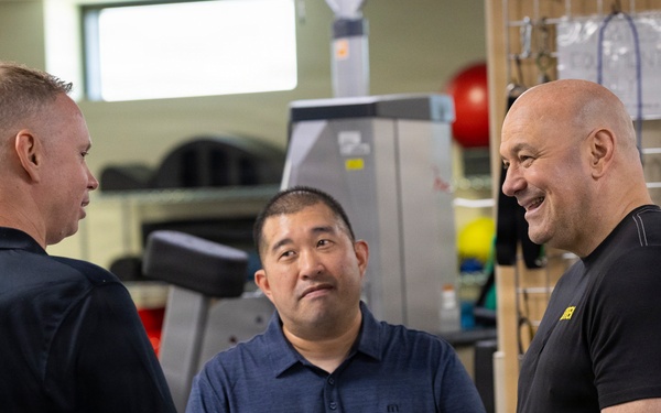 In Their Corner: UFC Visits Walter Reed Warriors