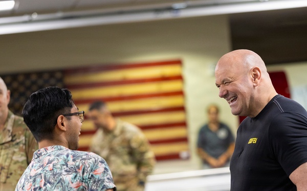 In Their Corner: UFC Visits Walter Reed Warriors
