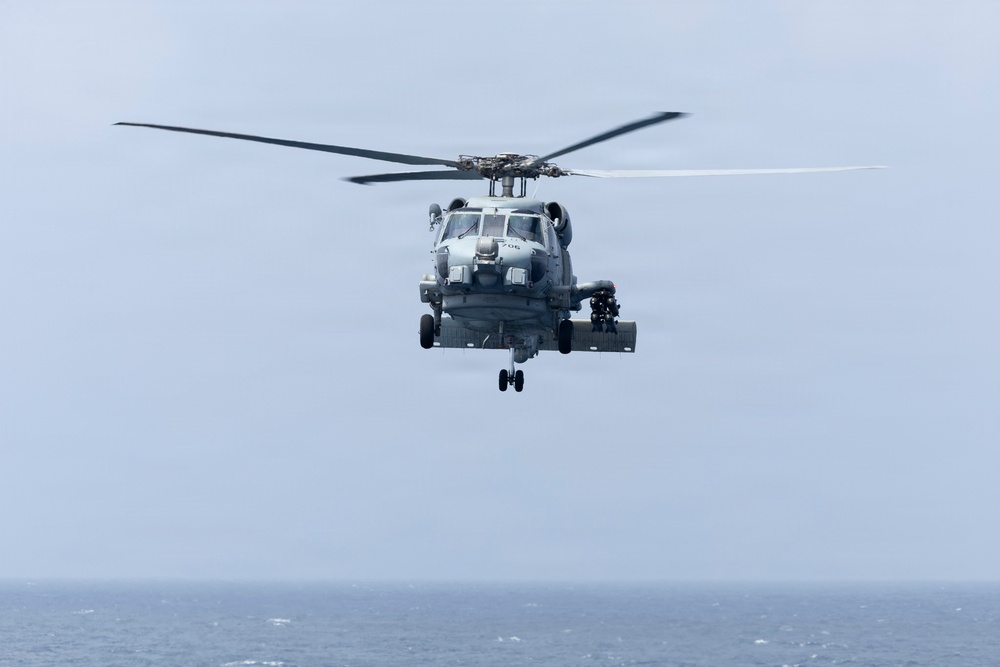 Delbert D. Black Conducts Flight Operations