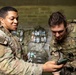 U.S. and British Army medics train together during close-quarters battle drills