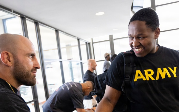 In Their Corner: UFC Visits Walter Reed Warriors