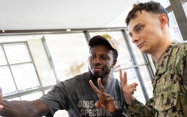 In Their Corner: UFC Visits Walter Reed Warriors