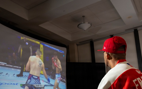 In Their Corner: UFC Visits Walter Reed Warriors