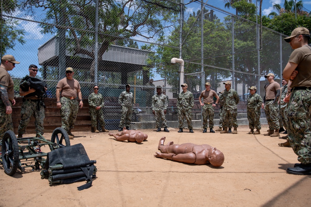 Mercy Sailors Participate in Readiness Training at NMCSD