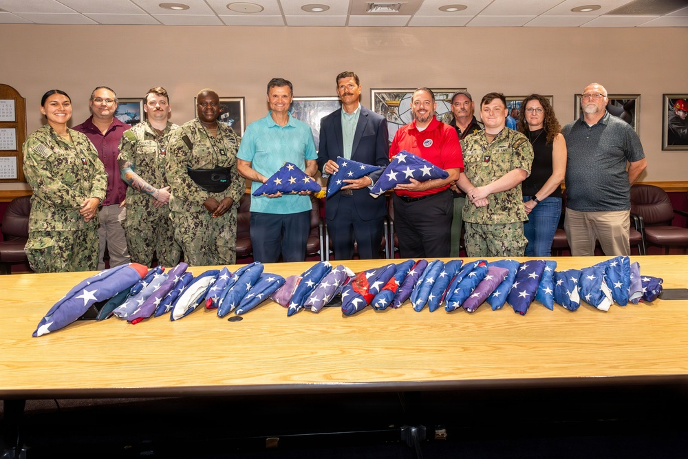 NNSY Veterans Network Hosts Flag Collection in Honor of Flag Day