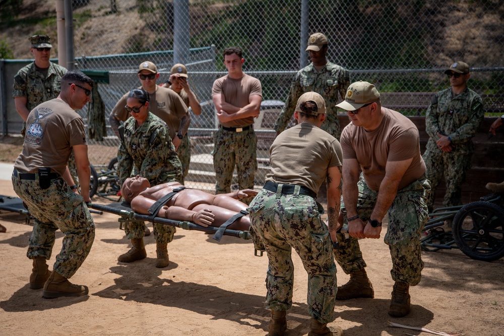 Mercy Sailors Participate in Readiness Training at NMCSD