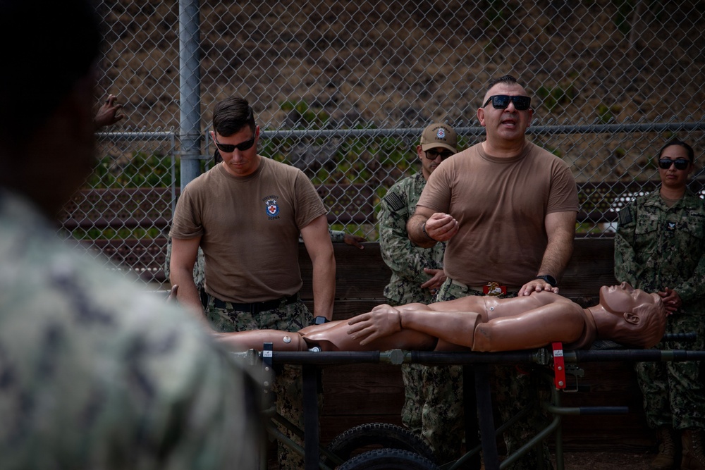 Mercy Sailors Participate in Readiness Training at NMCSD