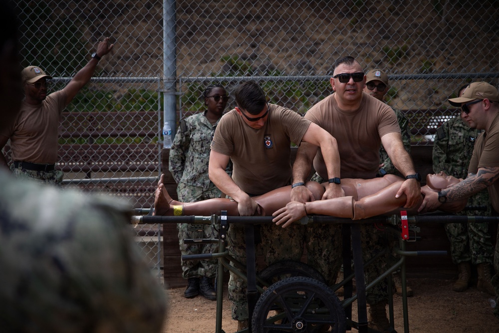 Mercy Sailors Participate in Readiness Training at NMCSD