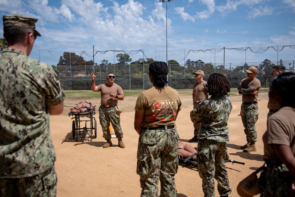 Mercy Sailors Participate in Readiness Training at NMCSD