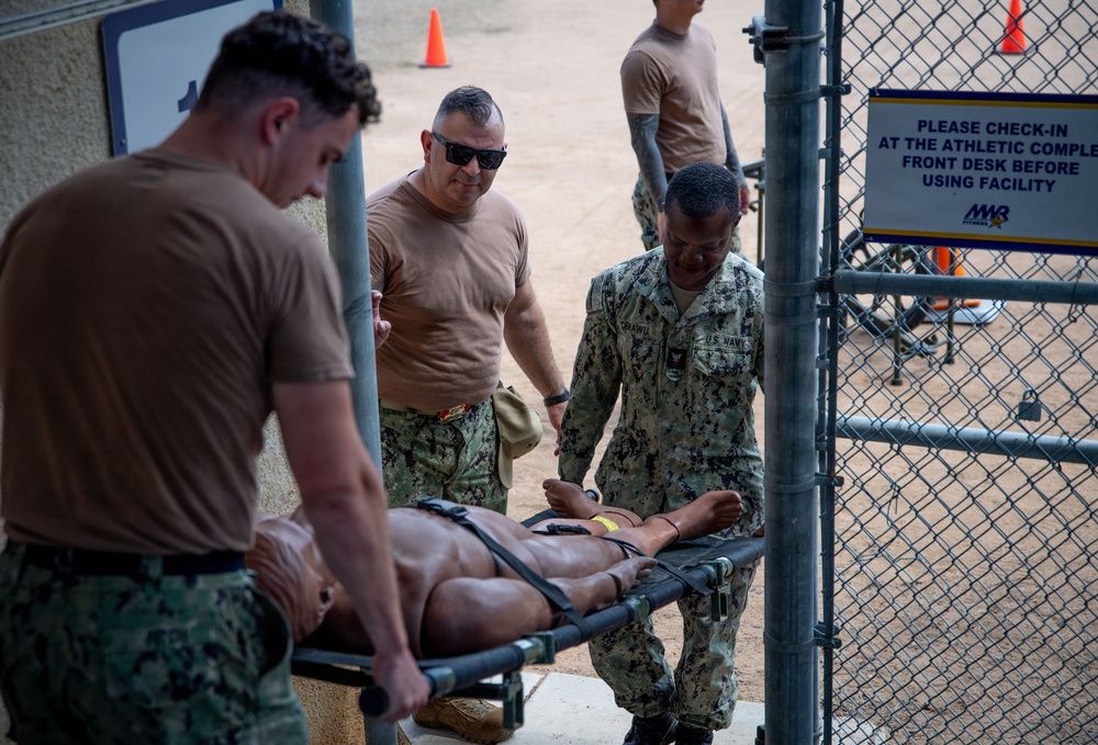 Mercy Sailors Participate in Readiness Training at NMCSD