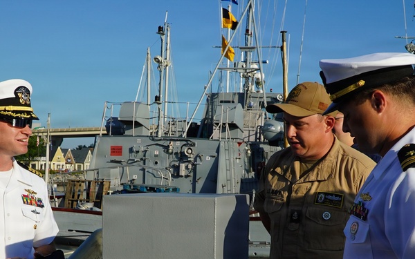 Weapons Station Yorktown personnel celebrate maritime heritage during the Sail Yorktown Festival