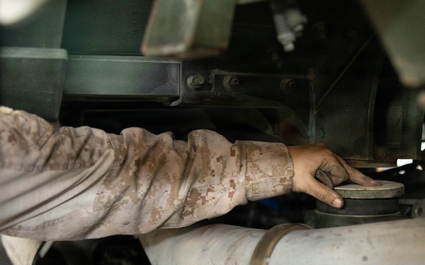 U.S. Marines Complete an RSV Transmission Change
