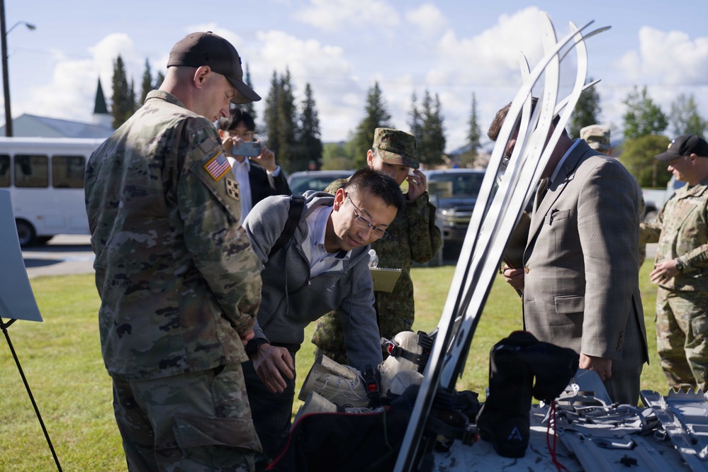 Japanese Ground Self-Defense Force Leader visits 11th Airborne Division