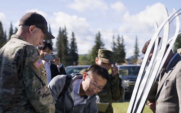 Japanese Ground Self-Defense Force Leader visits 11th Airborne Division