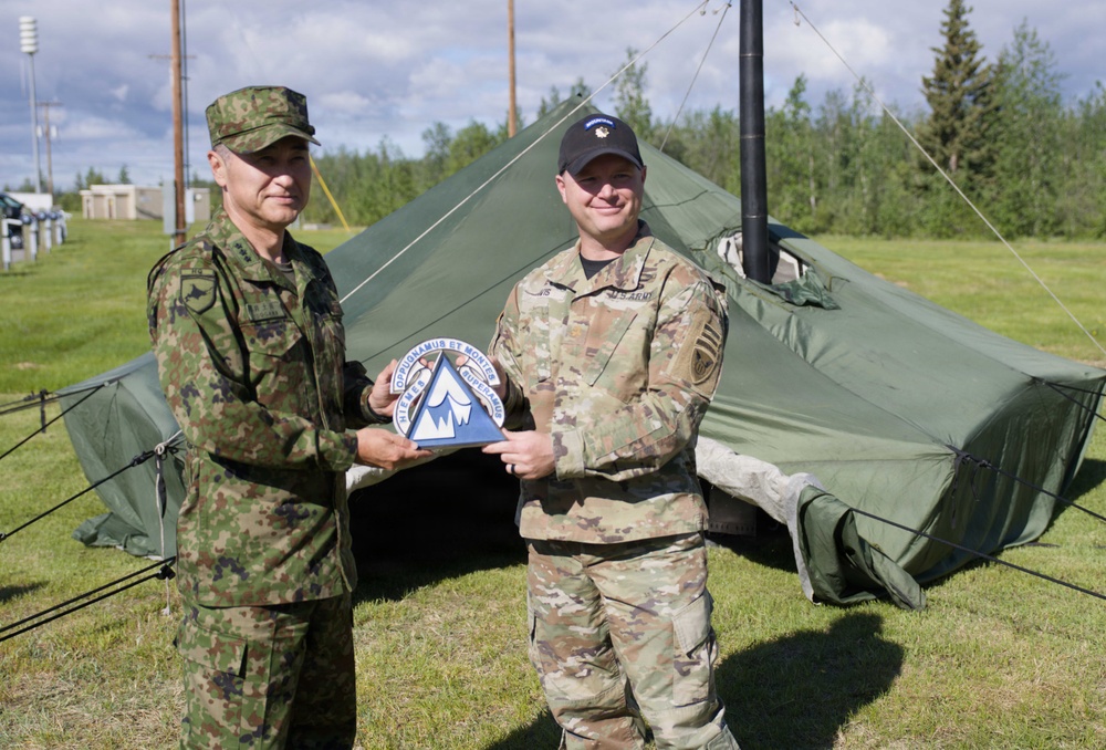 Japanese Ground Self-Defense Force Leader visits 11th Airborne Division