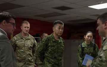 Japanese Ground Self-Defense Force Leader visits 11th Airborne Division