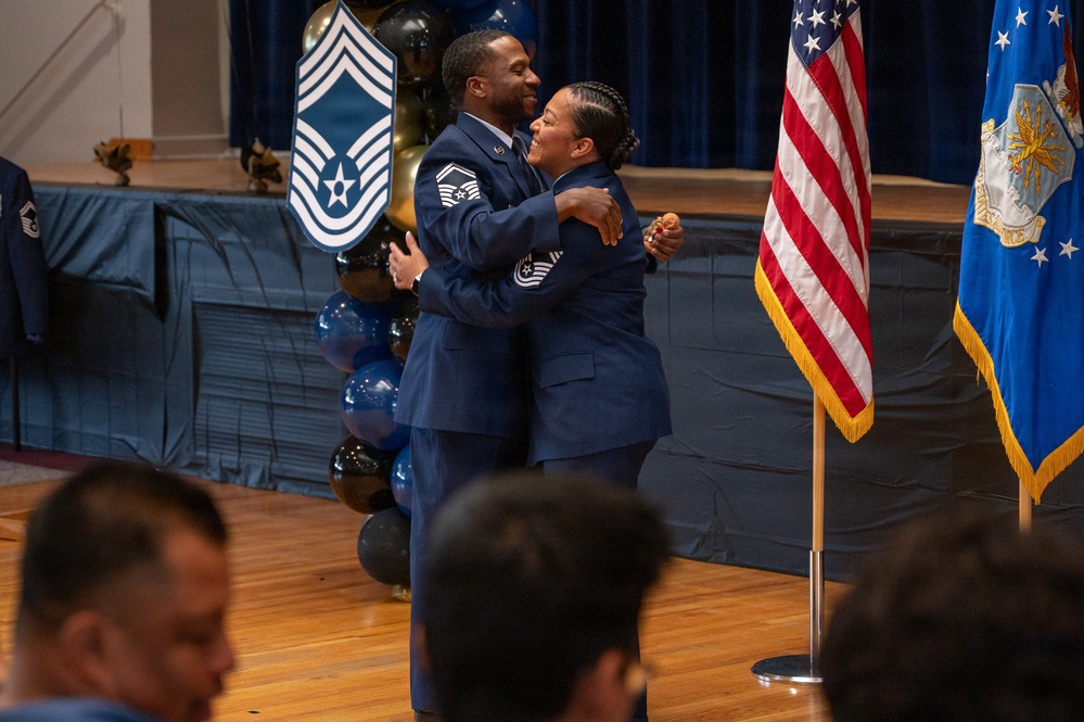 Senior Master Sgt. Victoria Monzon-Paramore Promotion Ceremony