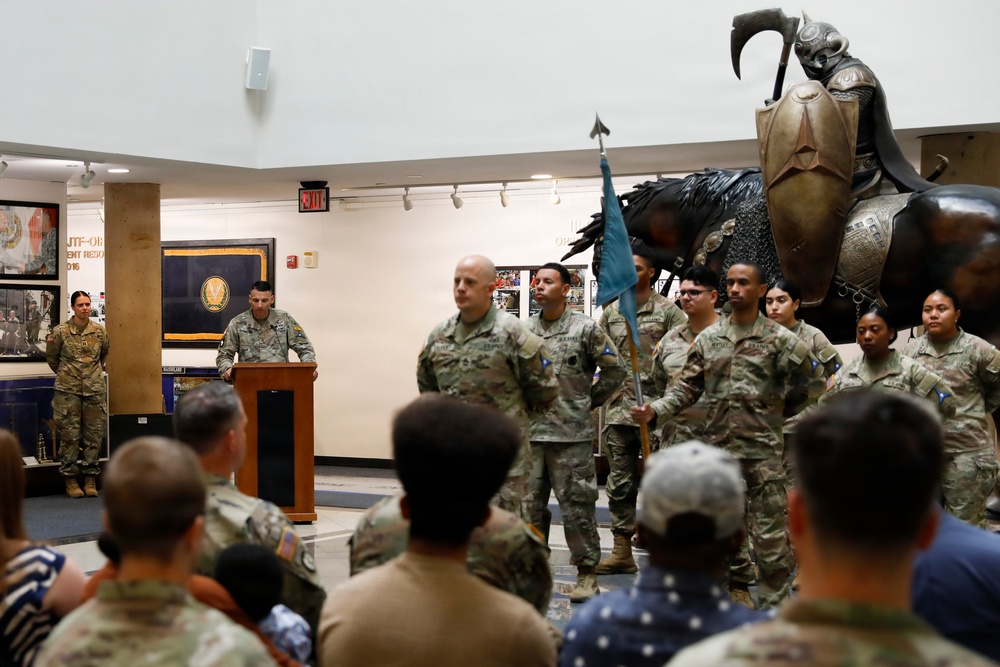 7th Mobile Public Affairs Detachment Change of Command Ceremony
